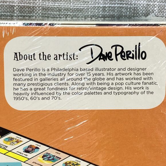 Monopoly Planet Of The Apes Retro Art Edition Board Game Sealed Dave Perillo - Picture 5 of 5